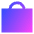 Bag Suitcase 2 Icon from Sharp Gradient Set