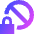 Permanent Block Account Security Icon from Sharp Gradient Set