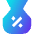 Discount Percent Bag Icon from Sharp Gradient Set