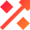 Discount Percent Increase Icon from Sharp Gradient Set