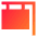 Signage 5 Icon from Sharp Gradient Set