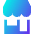 Store 1 Icon from Sharp Gradient Set
