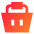 Shopping Basket 1 Icon from Sharp Gradient Set