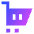 Shopping Cart 3 Icon from Sharp Gradient Set