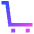 Shopping Cart Heavy Icon from Sharp Gradient Set