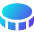 Coin Horizontal Icon from Sharp Gradient Set