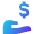Share Money Dollar Icon from Sharp Gradient Set