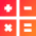 Calculator 2 Icon from Sharp Gradient Set