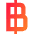 Baht Icon from Sharp Gradient Set
