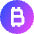 Bitcoin Circle 1 Icon from Sharp Gradient Set