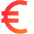 Euro Icon from Sharp Gradient Set