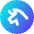 Uniswap Circle Icon from Sharp Gradient Set