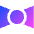 Bow Tie Icon from Sharp Gradient Set