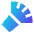 Make Up Brush Icon from Sharp Gradient Set