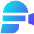 Mining Helmet Icon from Sharp Gradient Set
