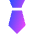 Necktie Icon from Sharp Gradient Set