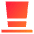 Tall Hat Icon from Sharp Gradient Set