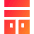 Shelf Icon from Sharp Gradient Set