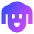 Dog 1 Icon from Sharp Gradient Set