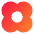 Flower Icon from Sharp Gradient Set