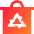 Recycle Bin Icon from Sharp Gradient Set
