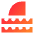 Shark Icon from Sharp Gradient Set