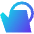 Watering Can Icon from Sharp Gradient Set