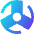 Wind Energy Icon from Sharp Gradient Set
