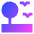 Life On Land Icon from Sharp Gradient Set