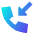 Incoming Call Icon from Sharp Gradient Set