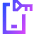 Phone Lock Icon from Sharp Gradient Set