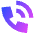 Phone Ringing 1 Icon from Sharp Gradient Set