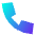 Phone Icon from Sharp Gradient Set