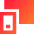 Phone Telephone Project Screen Icon from Sharp Gradient Set