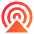 Sharing Data Icon from Sharp Gradient Set