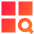 Application Search Icon from Sharp Gradient Set