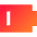 Battery Low 1 Icon from Sharp Gradient Set