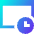 Browser Time Icon from Sharp Gradient Set