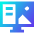 Code Monitor 2 Icon from Sharp Gradient Set