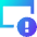 Threat Browser Icon from Sharp Gradient Set