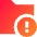 Threat Folder Icon from Sharp Gradient Set