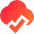 Cloud Check Icon from Sharp Gradient Set