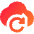 Cloud Refresh Icon from Sharp Gradient Set