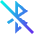 Bluetooth Disabled Icon from Sharp Gradient Set