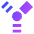 Cable Split Icon from Sharp Gradient Set