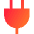 Electric Cord 1 Icon from Sharp Gradient Set