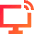 Monitor Icon from Sharp Gradient Set