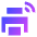 Printer Icon from Sharp Gradient Set