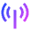 Wifi Antenna Icon from Sharp Gradient Set