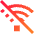 Wifi Disabled Icon from Sharp Gradient Set